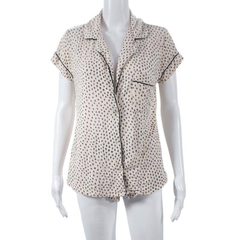 Eberjey Womens Tops Short Sleeve Size S